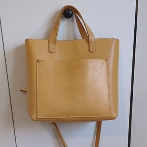Portland Leather Sunglower Zippered Med Tote